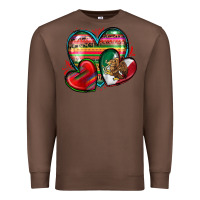 Chestnut mexican hearts Premium Sweatshirt - Zillion Design Studio