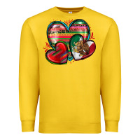 Lemon mexican hearts Premium Sweatshirt - Zillion Design Studio