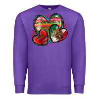 Purple mexican hearts Premium Sweatshirt - Zillion Design Studio