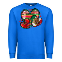 True Royal mexican hearts Premium Sweatshirt - Zillion Design Studio