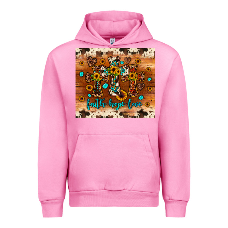 Faith Hope Love Cross Urban Hoodie by JahusDesignShop | Teevron
