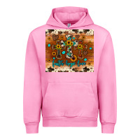 Fuchsia Pink faith hope love cross Urban Hoodie - JahusDesignShop