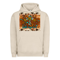 Pigment French Oak faith hope love cross Urban Hoodie - JahusDesignShop
