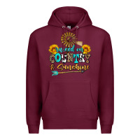 Burgundy raised on country and sunshine Premium Hoodie - AdoDesignShop