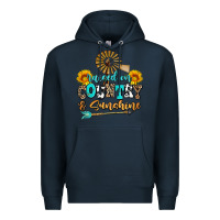 Navy raised on country and sunshine Premium Hoodie - AdoDesignShop