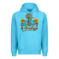 Ocean Blue raised on country and sunshine Premium Hoodie - AdoDesignShop