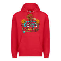 Red raised on country and sunshine Premium Hoodie - AdoDesignShop
