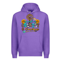 Purple raised on country and sunshine Premium Hoodie - AdoDesignShop