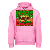 Fuchsia Pink merry christmas tumbler Urban Hoodie - BundleAndBundleShop