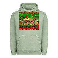 Pigment Oil Green merry christmas tumbler Urban Hoodie - BundleAndBundleShop