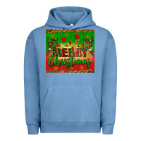 Pigment Pebble Blue merry christmas tumbler Urban Hoodie - BundleAndBundleShop