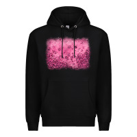 Black pink glitter background Premium Hoodie - JahusDesignShop