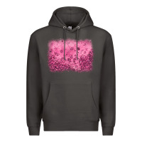Smoke pink glitter background Premium Hoodie - JahusDesignShop