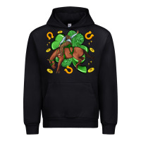 Black cowboy with shamrock Urban Hoodie - Artiststas
