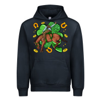 Navy cowboy with shamrock Urban Hoodie - Artiststas