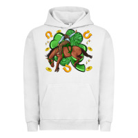 Pigment Lunar Rock cowboy with shamrock Urban Hoodie - Artiststas