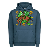 Cowboy With Shamrock Urban Hoodie | Teevron