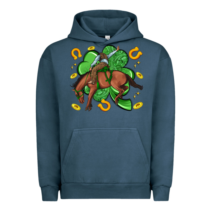 Cowboy With Shamrock Urban Hoodie by Artiststas | Teevron