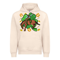 Sandshell cowboy with shamrock Urban Hoodie - Artiststas