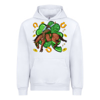 White cowboy with shamrock Urban Hoodie - Artiststas