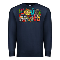 Navy love mexico Premium Sweatshirt - Zillion Design Studio