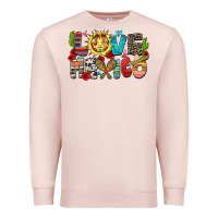 Pale Pink love mexico Premium Sweatshirt - Zillion Design Studio