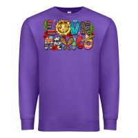 Purple love mexico Premium Sweatshirt - Zillion Design Studio