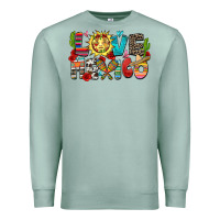 Seafoam love mexico Premium Sweatshirt - Zillion Design Studio