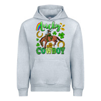 Heather Grey lucky cowboy Urban Hoodie - Artiststas