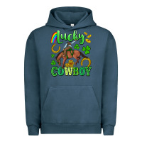 Pigment Midnight Navy lucky cowboy Urban Hoodie - Artiststas