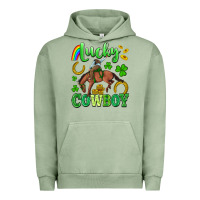 Pigment Oil Green lucky cowboy Urban Hoodie - Artiststas