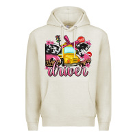 Oatmeal Heather bus driver Premium Hoodie - AdoDesignShop