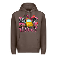 Coffee bus driver Premium Hoodie - AdoDesignShop