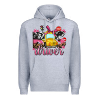 Heather Grey bus driver Premium Hoodie - AdoDesignShop
