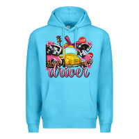 Ocean Blue bus driver Premium Hoodie - AdoDesignShop