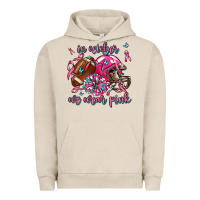 Pigment French Oak in october we wear pink football Urban Hoodie - AdoDesignShop