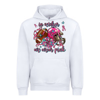 White in october we wear pink football Urban Hoodie - AdoDesignShop