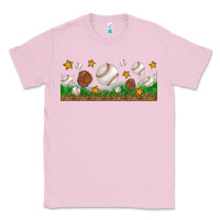 Bubblegum Pink Baseball Glove With Leopard Libbey Glass Classic Tee - BundleAndBundleShop