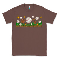 Chestnut Baseball Glove With Leopard Libbey Glass Classic Tee - BundleAndBundleShop