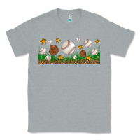Heather Grey Baseball Glove With Leopard Libbey Glass Classic Tee - BundleAndBundleShop