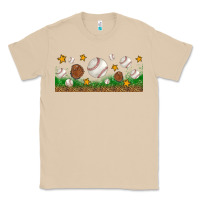 Mushroom Baseball Glove With Leopard Libbey Glass Classic Tee - BundleAndBundleShop
