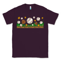 Plum Baseball Glove With Leopard Libbey Glass Classic Tee - BundleAndBundleShop