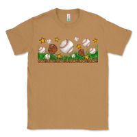 Toasted Coconut Baseball Glove With Leopard Libbey Glass Classic Tee - BundleAndBundleShop