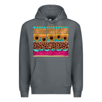 Rock leopard sunflower gemstone Premium Hoodie - JahusDesignShop