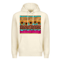 Sandshell leopard sunflower gemstone Premium Hoodie - JahusDesignShop