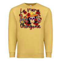 Antique Gold la mama mas chingona Premium Sweatshirt - Zillion Design Studio