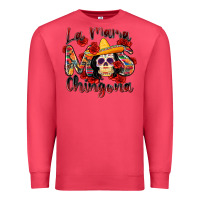 Cardinal la mama mas chingona Premium Sweatshirt - Zillion Design Studio