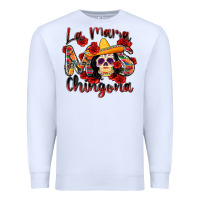 White la mama mas chingona Premium Sweatshirt - Zillion Design Studio