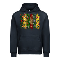 Navy christmas brushstroke Urban Hoodie - BundleAndBundleShop