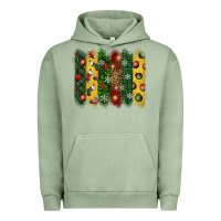 Pigment Oil Green christmas brushstroke Urban Hoodie - BundleAndBundleShop